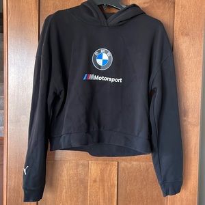 BMW cropped hoodie